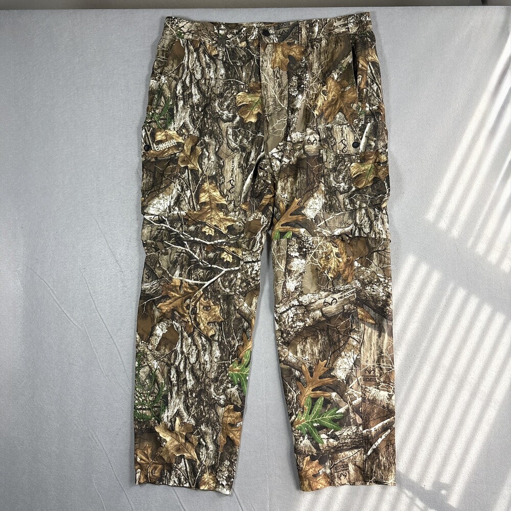 Magellan Outdoors Pants XL Realtree Camo Hunting Convertible Zip-Off